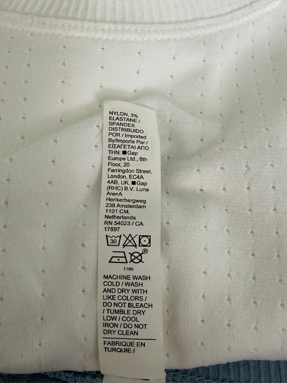 ATHLETA In Motion Athletic Tank. Sleeveless. White. Large. - Picture 9 of 9